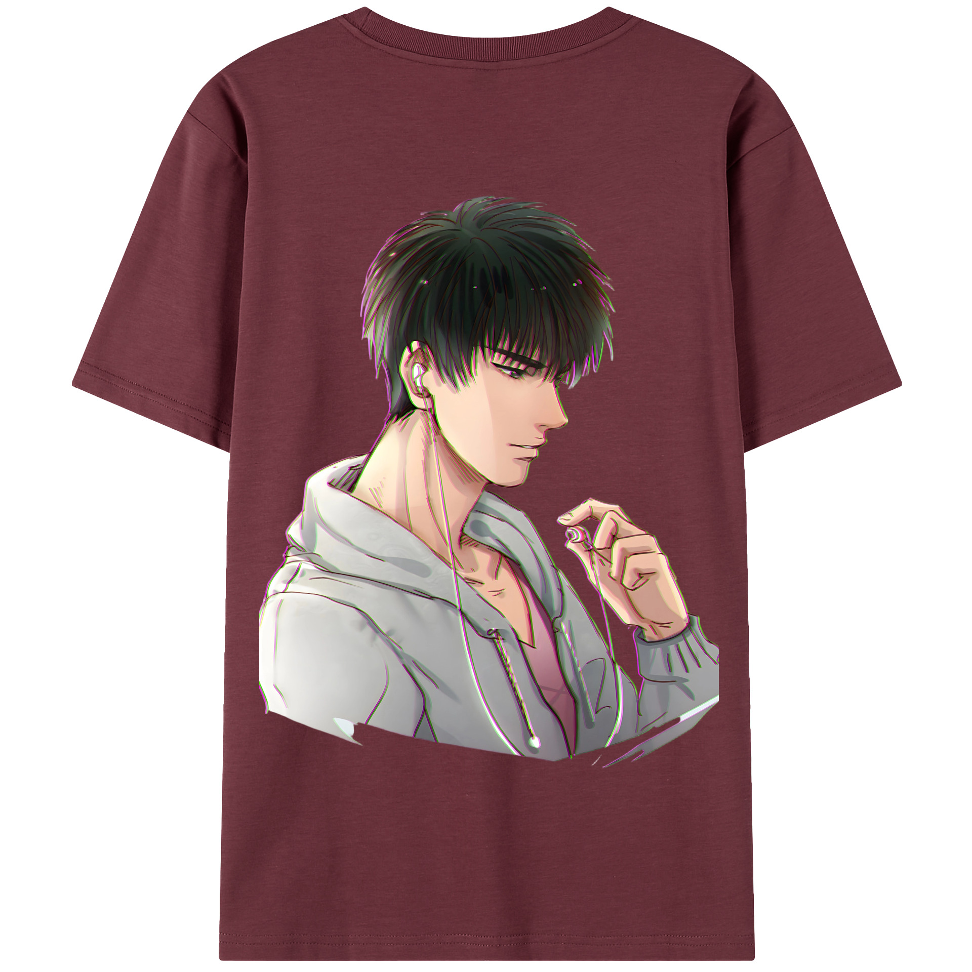 SLAM DUNK／スラムダンク 綿100％半袖Tシャツ（背面プリント）